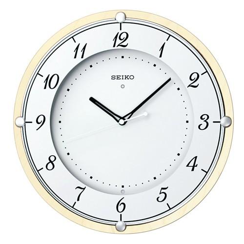 セイコークロックSEIKO電波掛時計KX373A電波時計掛け時計温度湿度表示静音 SEIKO（セイコー） 時計 電波 掛時計 KX373A : 藤本時計店 ヤフー店