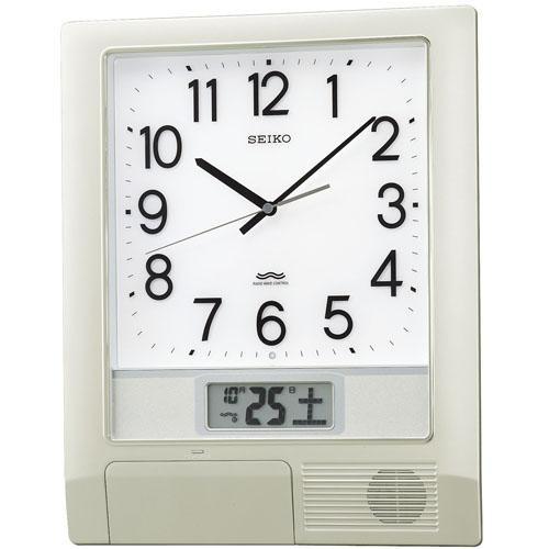 電波時計 PT201S セイコー 【美品】SEIKO プログラムクロック 壁掛け時計 動作良好品 PT201S 電波クロック セイコー 美品】SEIKO 壁掛け インテリア時計