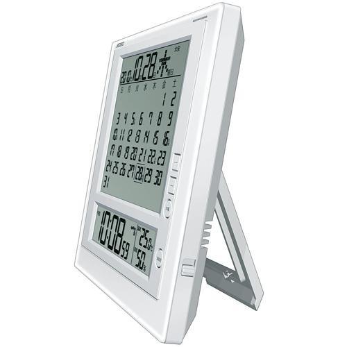 SEIKO（セイコー） 時計 デジタルカレンダー SQ422W 電波クロック 月