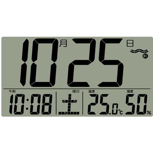SEIKO SQ751W ハイブリッドソーラー置時計/携帯ライト付き セイコー