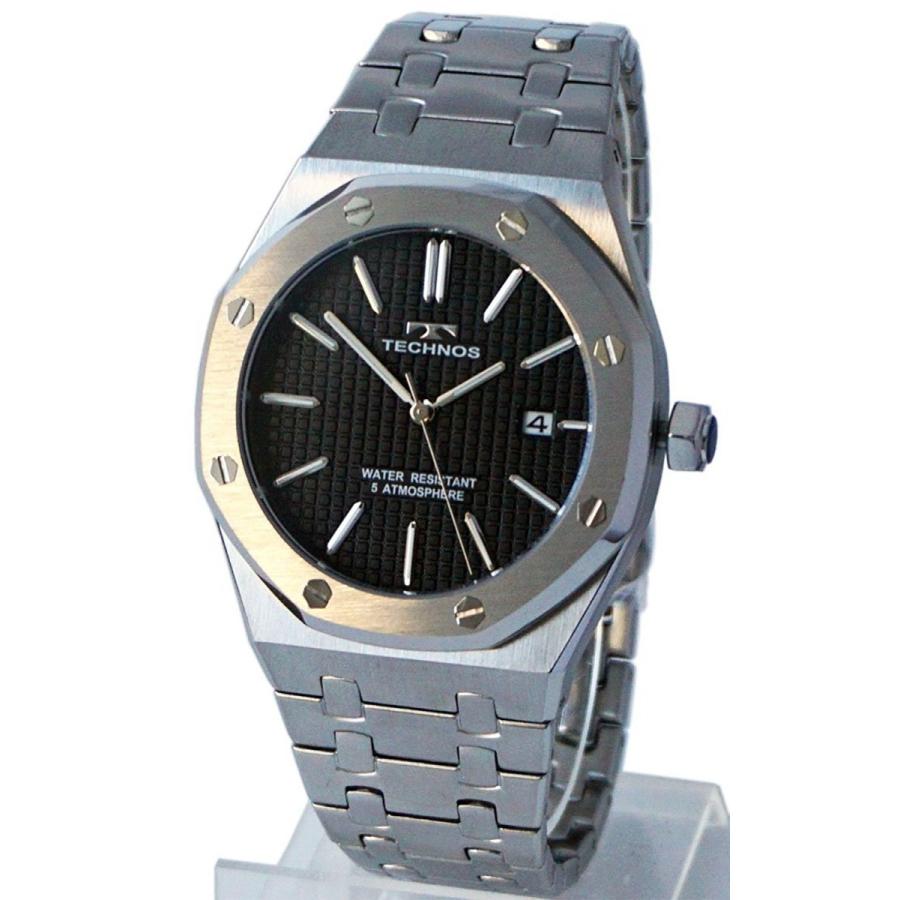 腕時計 TECHNOS テクノス T9539SB カレンダー 日付 クォーツ ウォッチ AP｜fujimoto-tokeiten｜04