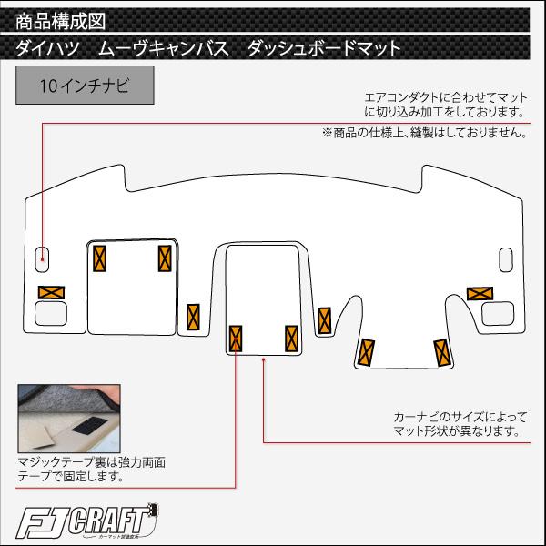 ダイハツ（DAIHATSU） 新型 ムーヴ キャンバス LA850S LA860S ダッシュ
