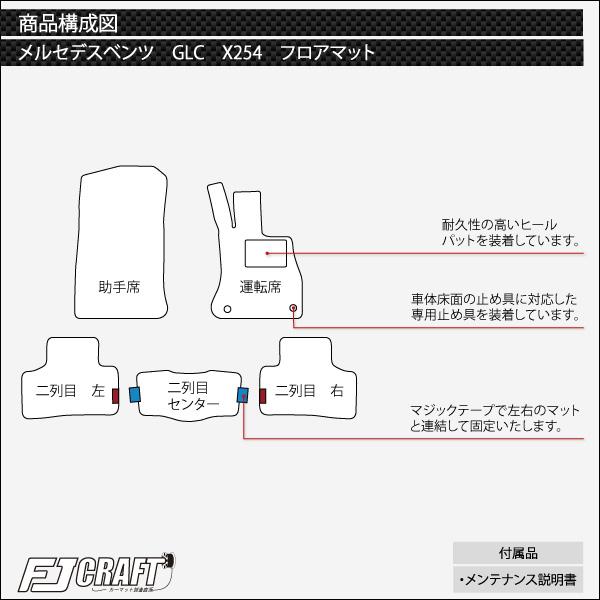 メルセデス ベンツ GLC X254 フロアマット (スタンダード)｜fujimoto-youhin｜05