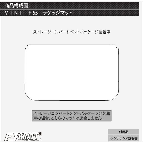 【5/15★1500円クーポン】MINI ミニ F55 ラゲッジマット (スタンダード)｜fujimoto-youhin｜06