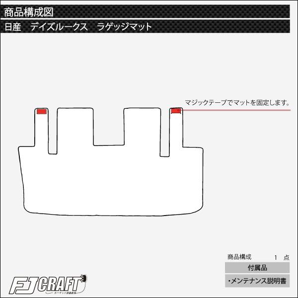 日産  デイズルークス B21A ラゲッジマット (スタンダード)｜fujimoto-youhin｜06