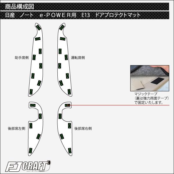日産（NISSAN） 新型 ノート ノートオーラ e-POWER E13系 ドア 