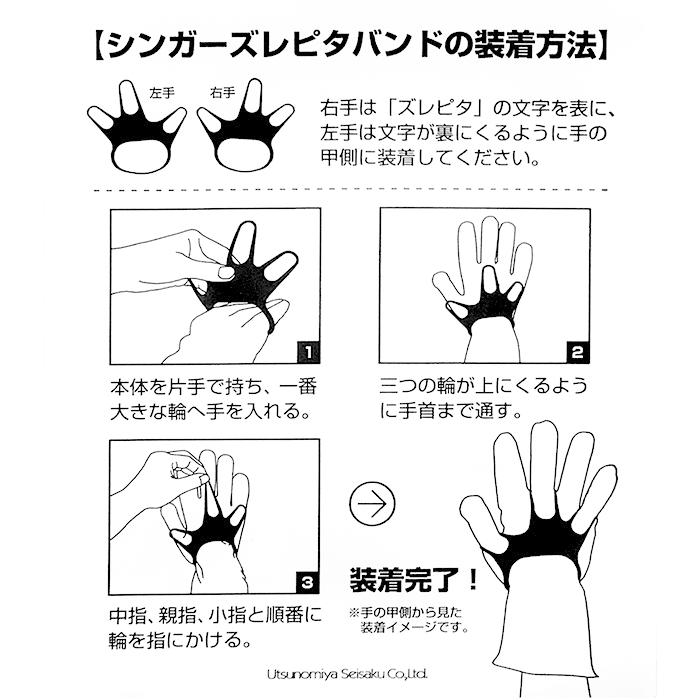 手袋のズレ防止用バンド シンガー ズレピタバンド 10枚入 左右兼用 フリーサイズ 日本製 食品衛生法適合 ポリエチレン手袋 業務用 イーシザイ マーケット 通販 Yahoo ショッピング