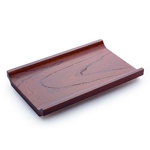 おしぼりトレー 欅(ケヤキ)ワイド 多人数用 (4〜5人用) おしぼりトレイ