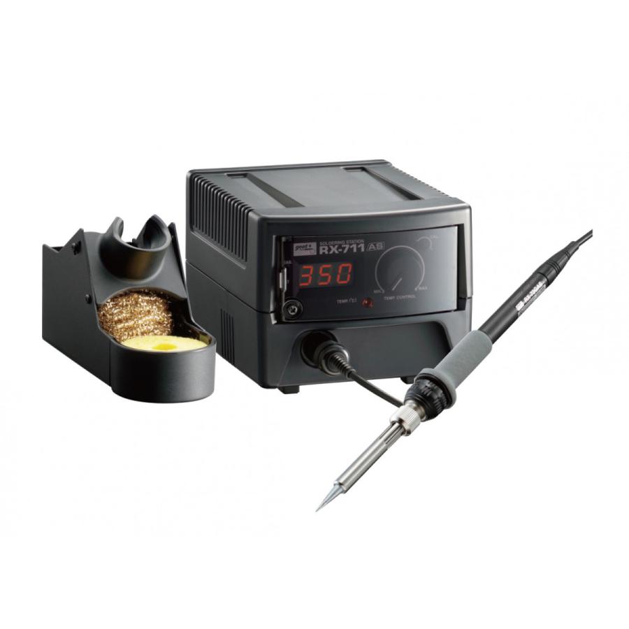 太洋電機産業 ステーション型温調はんだこて RX-711AS RX-70G 工具 DIY用品 Amazon | 太洋電機産業(goot) ステーション型温調はんだこて RX-711AS