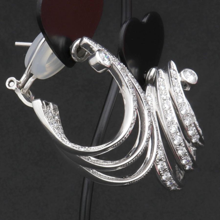 JUN ASHIDA（ジュン アシダ） （美品）芦田 淳 ダイヤピアス プラチナ