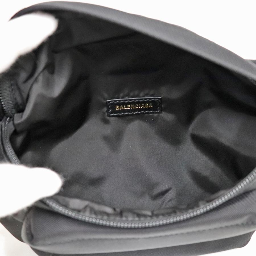 美品 バレンシアガ ウィール ベルトバッグ ボディバッグ ブラック ナイロン BALENCIAGA（バレンシアガ） バッグ ボディバッグ ウィール ベルト