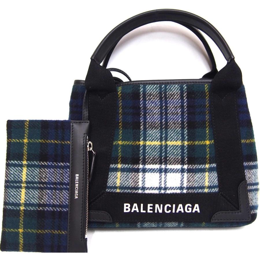 BALENCIAGA（バレンシアガ） 【未使用】バレンシアガ ネイビーカバス
