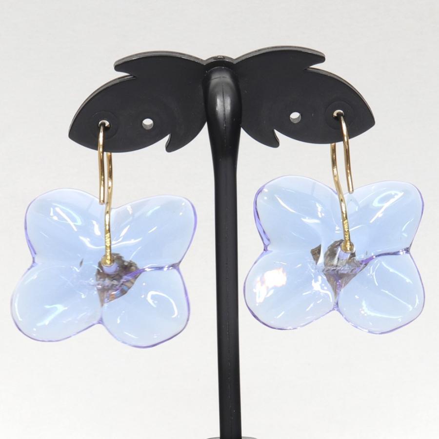 バカラ Baccarat オルテンシアピアス K18イエローゴールド