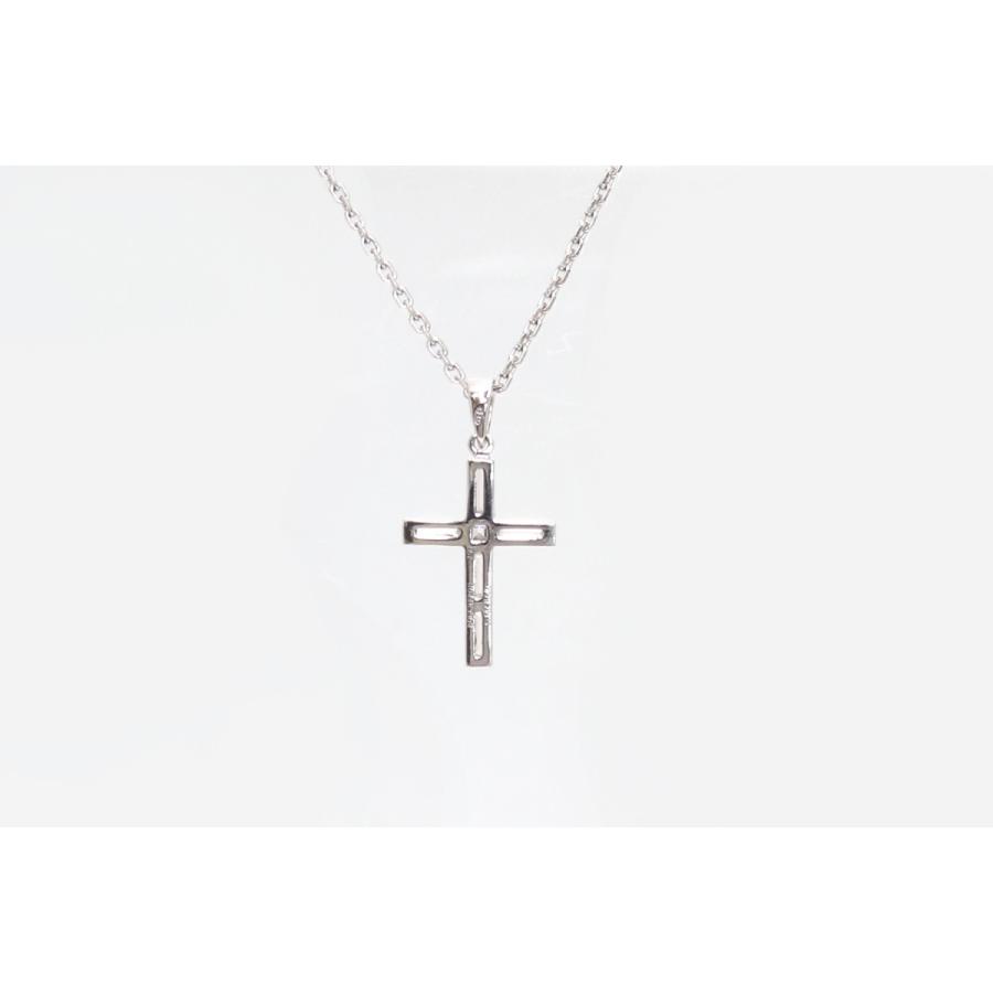 BOUCHERON ブシュロン Boucheron ダイヤクロスネックレス K18 BOUCHERON ブシュロン Boucheron ダイヤクロスネックレス K18