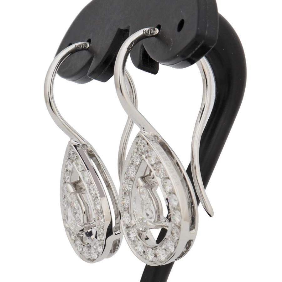 美品)ブシュロン BOUCHERON アバダイヤピアス K18WG ダイヤモンド 34 美品)ブシュロン BOUCHERON アバダイヤピアス K18WG ダイヤモンド 34