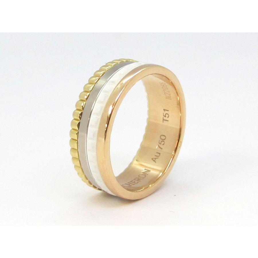 BOUCHERON（ブシュロン） キャトルリング #51(約11号) PG×YG×WG×白