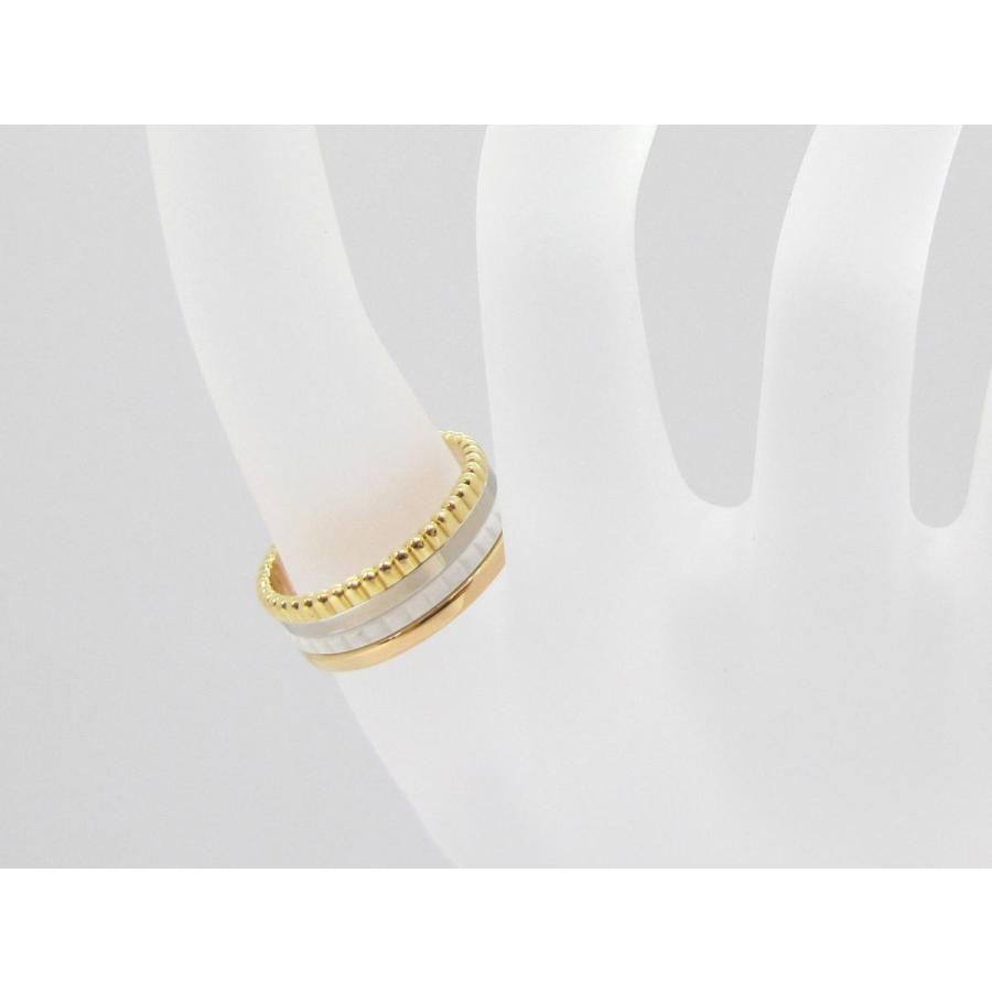 BOUCHERON（ブシュロン） キャトルリング #51(約11号) PG×YG×WG×白