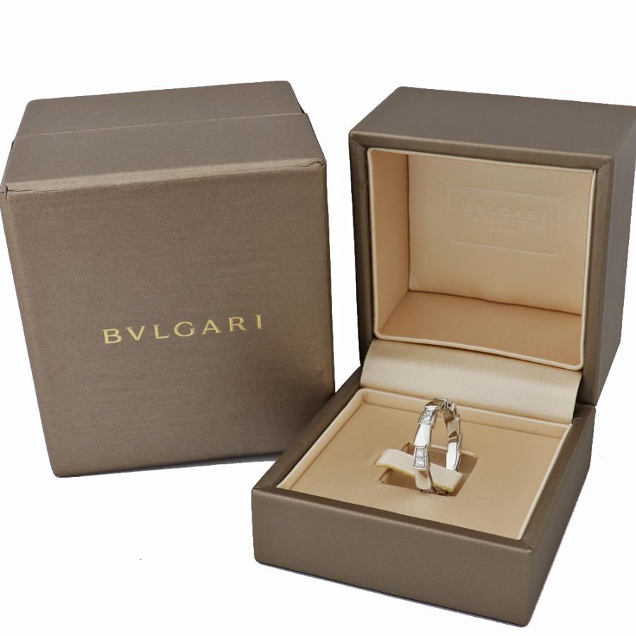 セルペンティ ブルガリ BVLGARI ヴァイパーダイヤリング 14P ハーフ