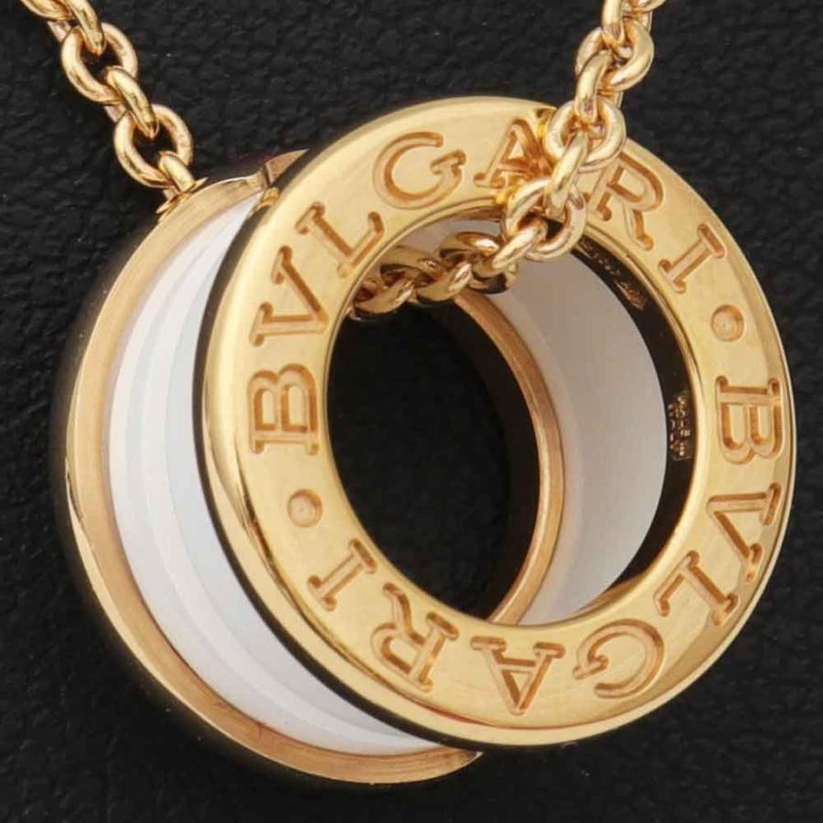 ビー・ゼロワン (美品）ブルガリ BVLGARI B-Zero1 ネックレス CL855721