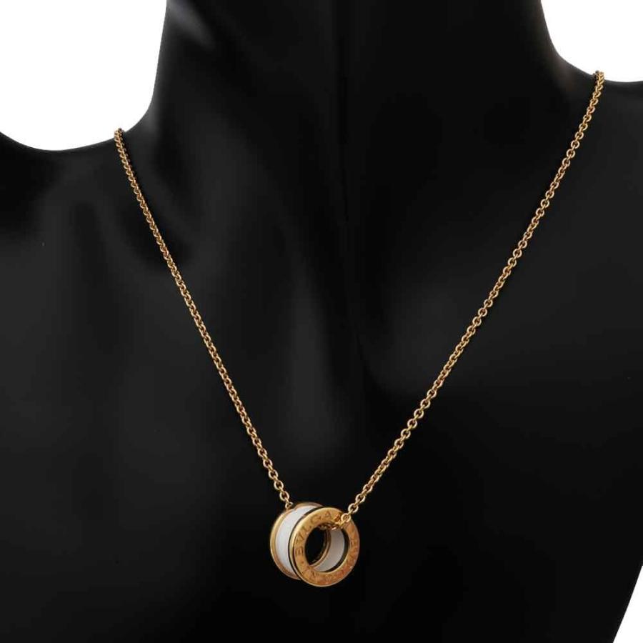 ビー・ゼロワン (美品）ブルガリ BVLGARI B-Zero1 ネックレス CL855721