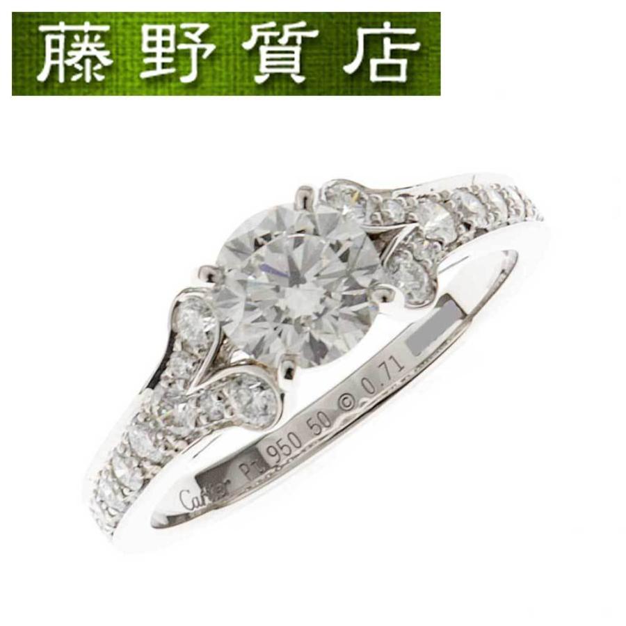 BALLERINE （美品）カルティエ CARTIER バレリーナ ソリテール ダイヤ