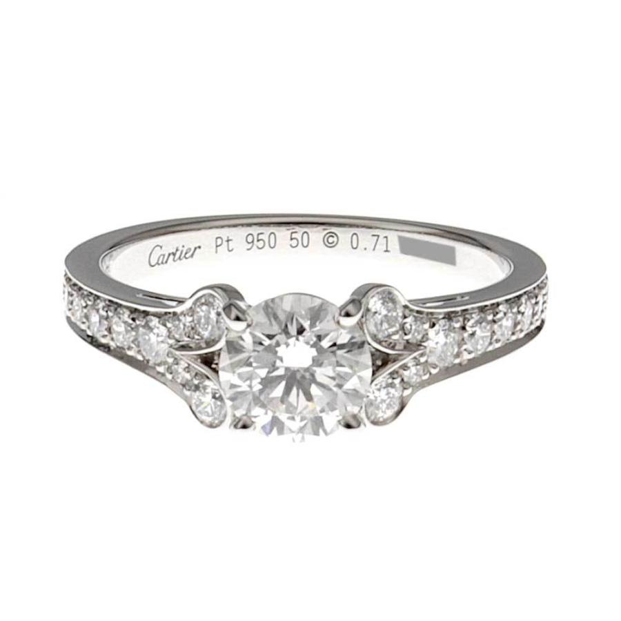 BALLERINE （美品）カルティエ CARTIER バレリーナ ソリテール ダイヤ