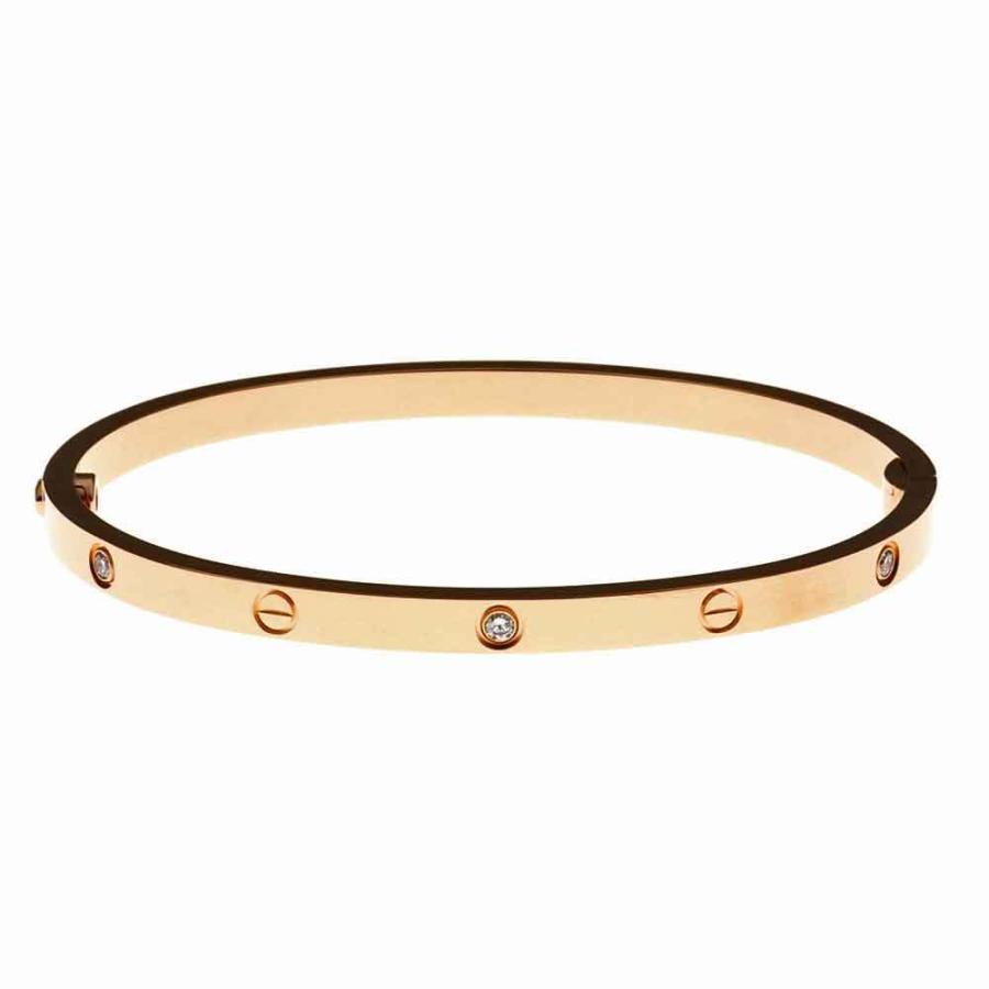 LOVE（Cartier） （美品）カルティエ CARTIER ラブブレス SM ハーフ