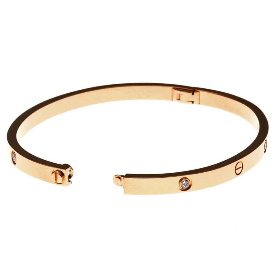 LOVE（Cartier） （美品）カルティエ CARTIER ラブブレス SM ハーフ