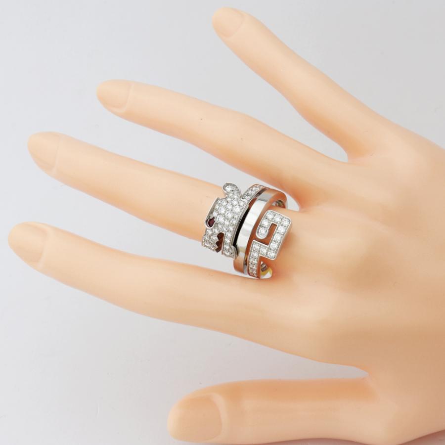 Cartier （美品）カルティエ CARTIER ル ベゼ デュ ドラゴンリング 