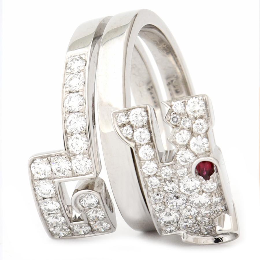 Cartier （美品）カルティエ CARTIER ル ベゼ デュ ドラゴンリング 