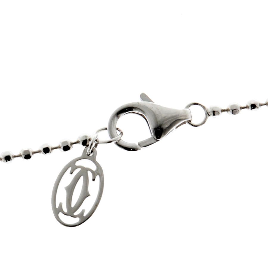 Cartier ロゴ ネックレス ダイヤモンド[証明書付き] 美品 GALANTERIE 