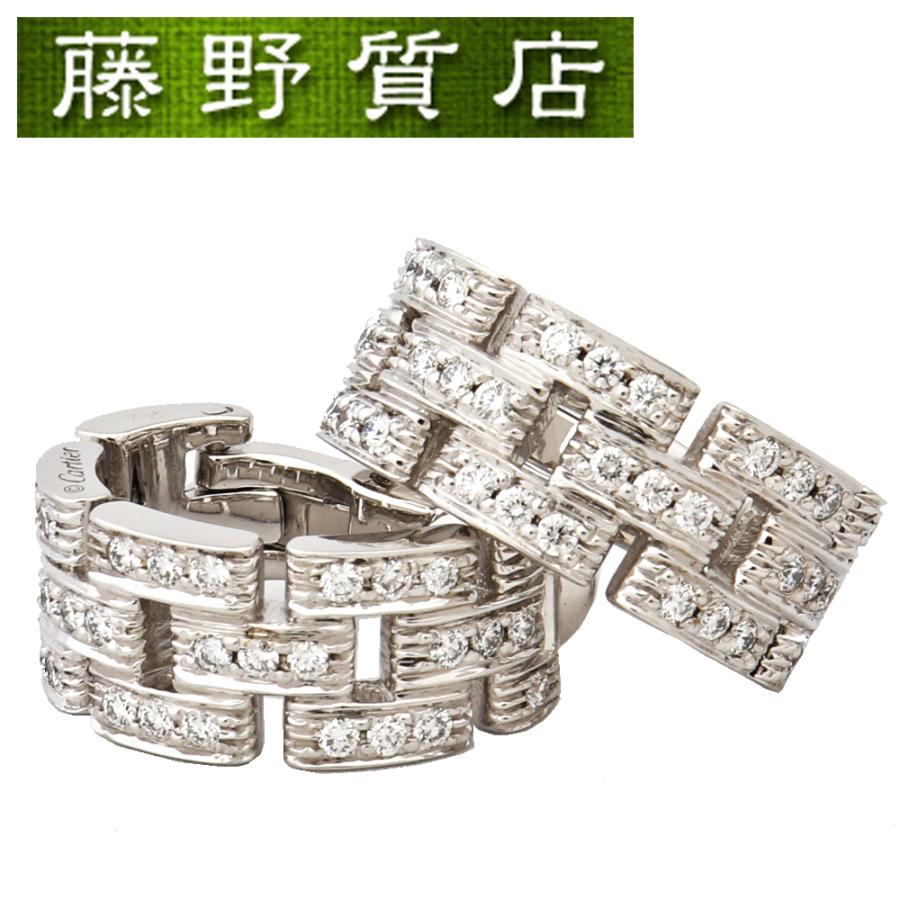 Cartier（カルティエ） マイヨン パンテール ダイヤピアス K18 WG