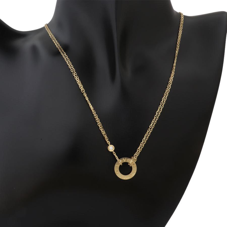 LOVE（Cartier） （美品）カルティエ CARTIER ラブネックレス LOVE