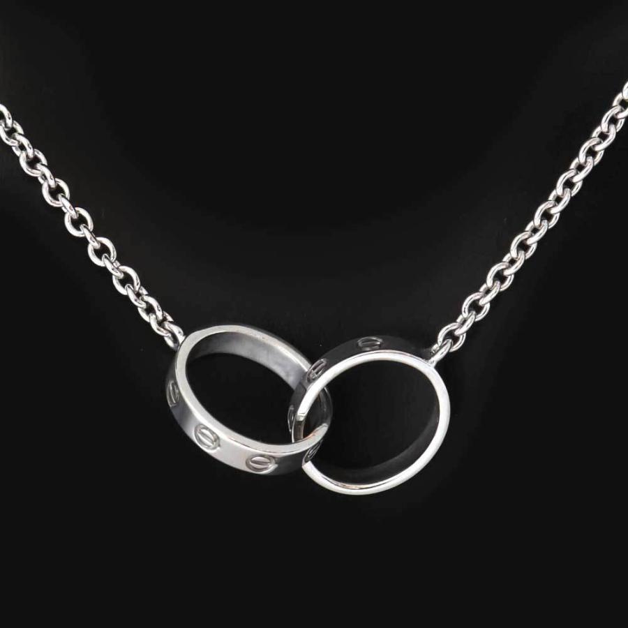 LOVE（Cartier） （美品）カルティエ CARTIER ベビーラブネックレス