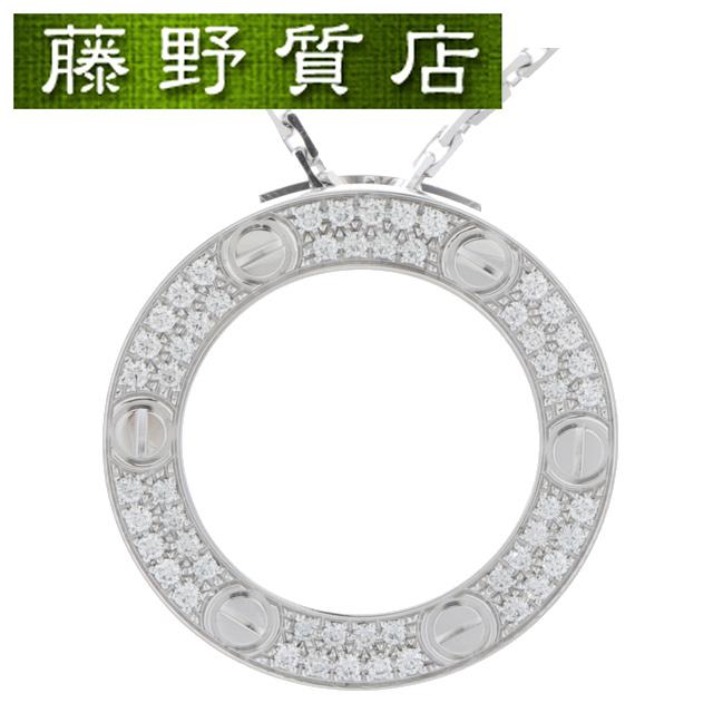LOVE（Cartier） （美品）カルティエ CARTIER LOVE ラブネックレス 