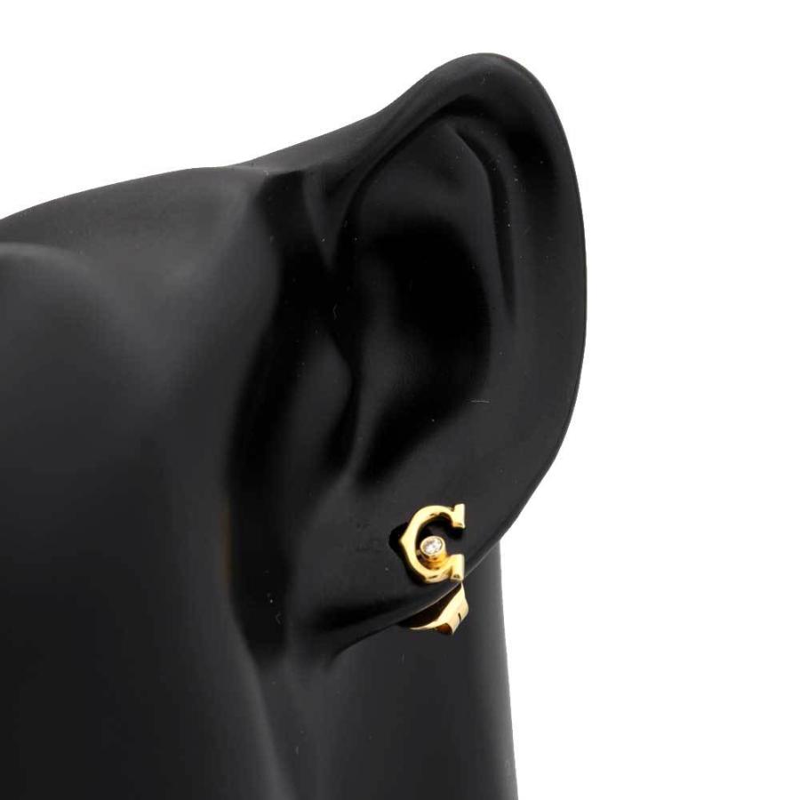 Cartier カルティエ　Cドゥ　カルティエ　WG ダイヤ　ピアス　極美品 C DE CARTIER (美品）カルティエ Cドゥカルティエ ダイヤピアス