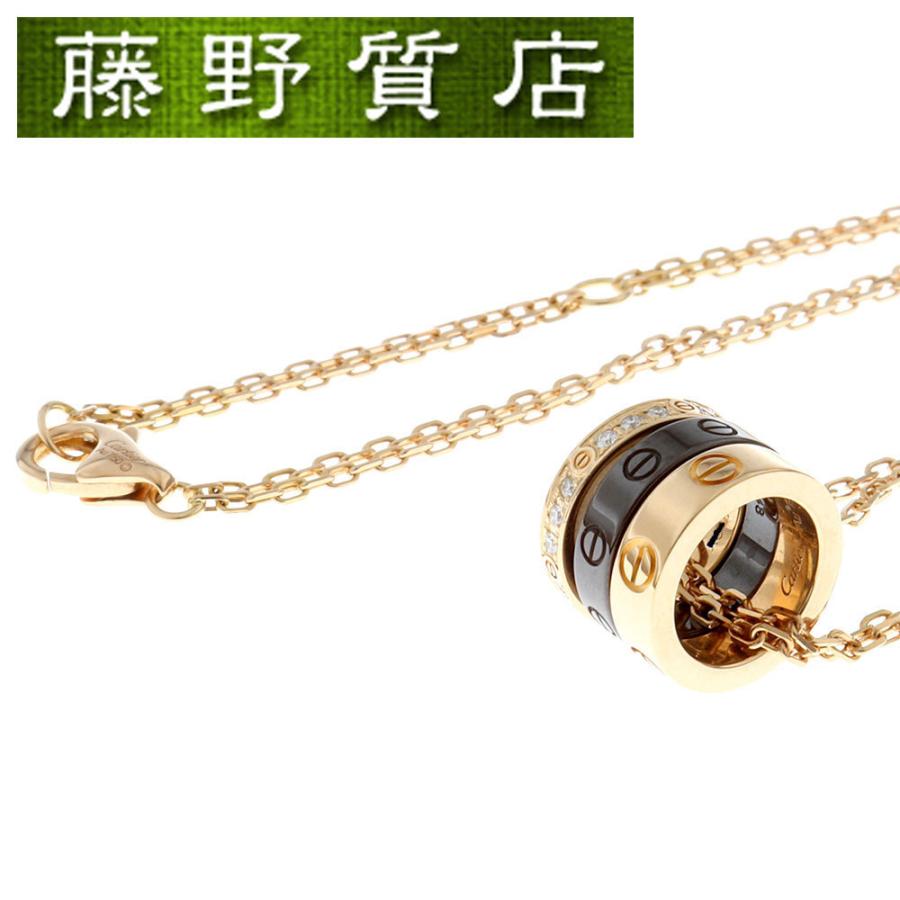 LOVE（Cartier） （美品）カルティエ CARTIER ラブ スリー フープ 