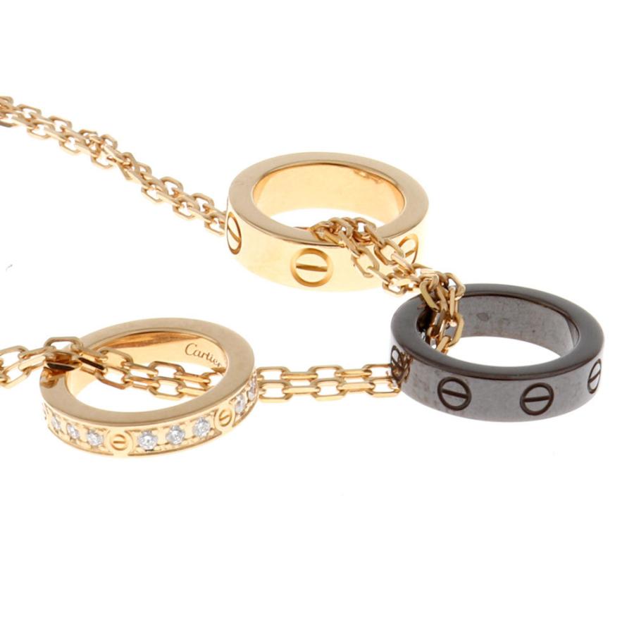 カルティエ Cartier ラブ スリーフープ ネックレス B3046600 fujino-y-shop_ca-8727-2021831