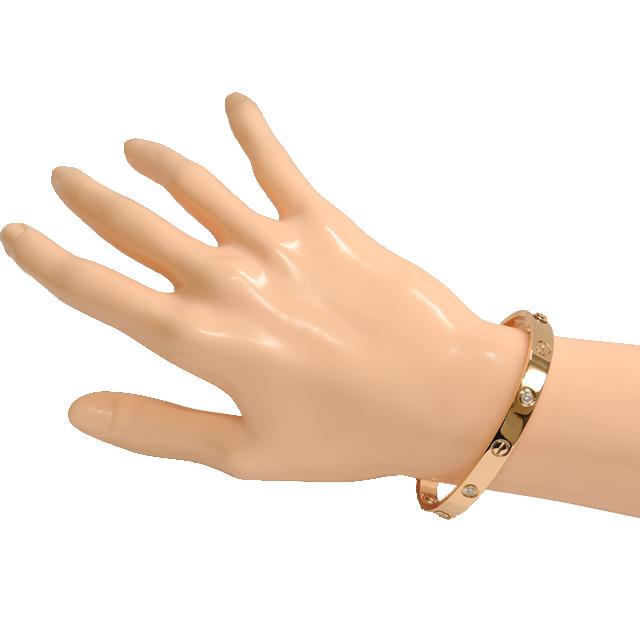 LOVE（Cartier） （美品）カルティエ CARTIER LOVE ブレスレット 4PD
