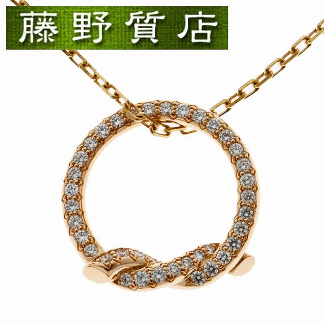 Cartier (美品) カルティエ CARTIER アントルラセ ダイヤ ネックレス  