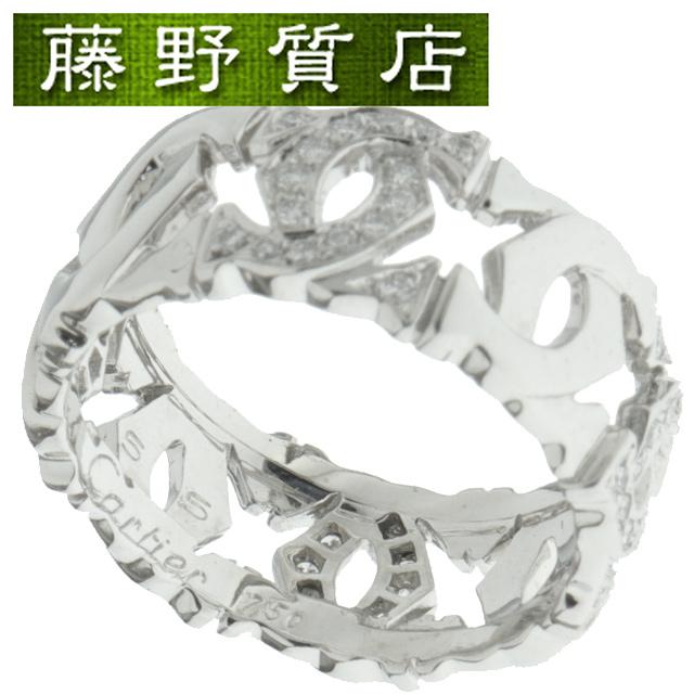 Cartier（カルティエ） (美品）カルティエ アントルラセ ダイヤ リング