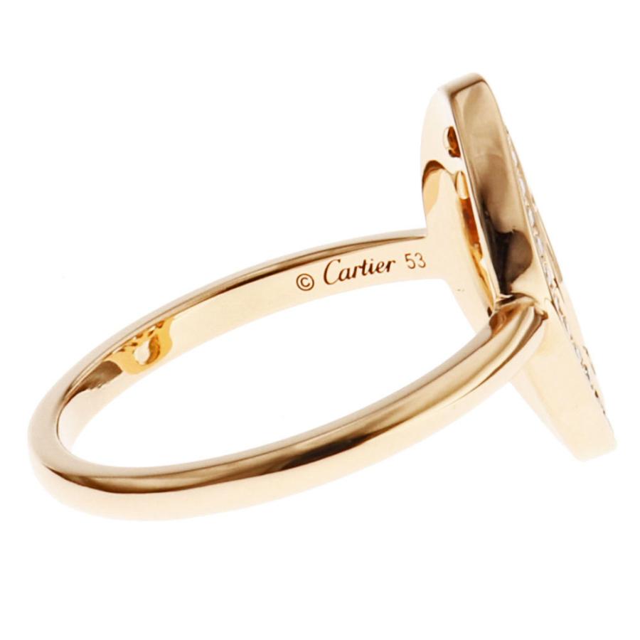 Cartier (美品)カルティエ CARTIER ロゴ ドゥーブルC ダイヤ Cartier (美品)カルティエ CARTIER ロゴ ドゥーブルC ダイヤ