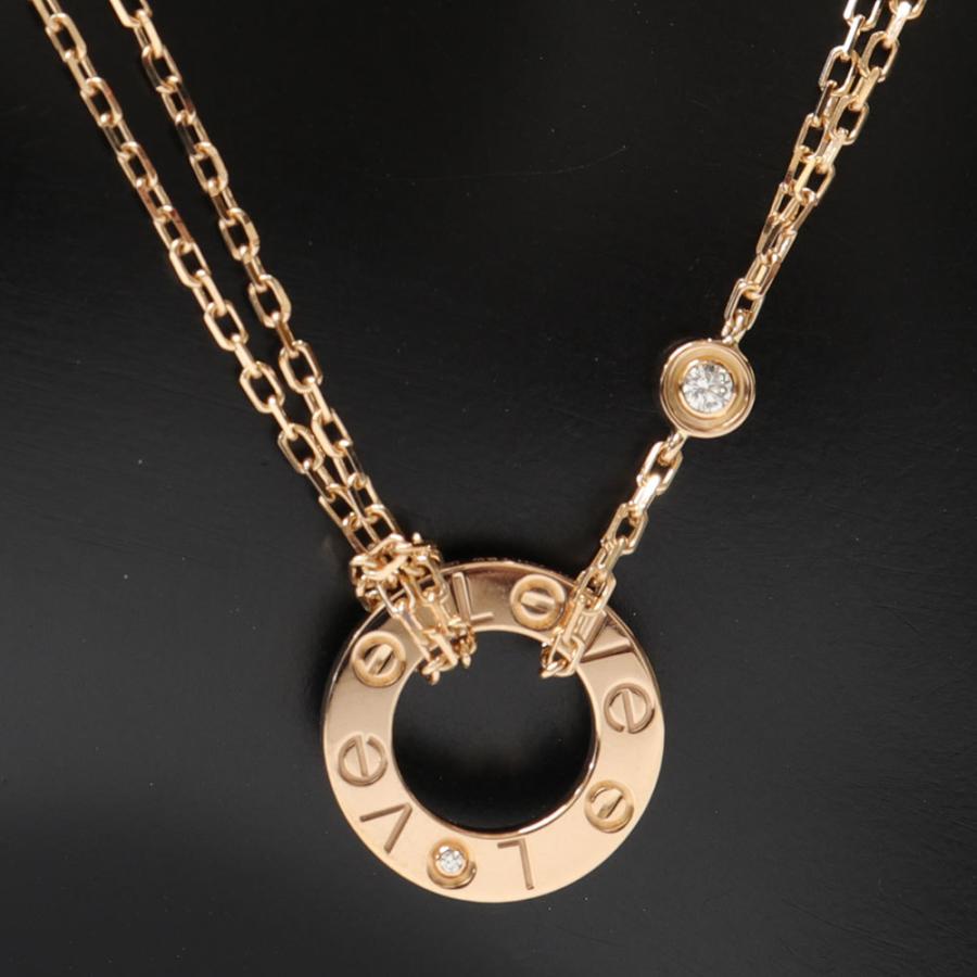 LOVE（Cartier） （美品）カルティエ CARTIER ラブ サークル ダイヤ