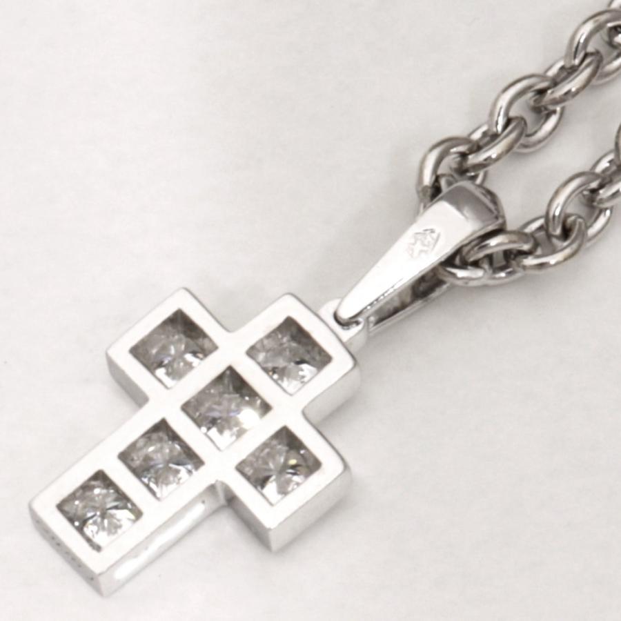 Cartier（カルティエ） (美品) クロス ネックレス K18 WG