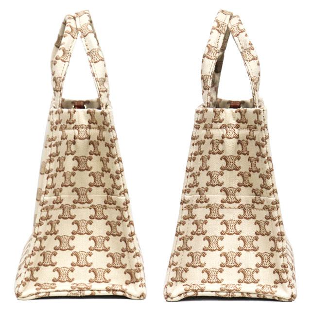 即発【関税なし】CELINE スモール カバ タイス / トリオンフ CABAS（CELINE） （美品）セリーヌ CELINE スモールカバタイス
