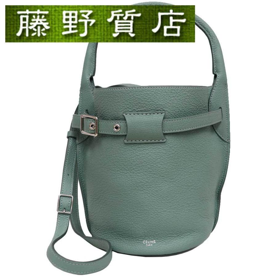 美品）セリーヌ CELINE ビッグバッグ ナノ 2way ショルダー レザー 