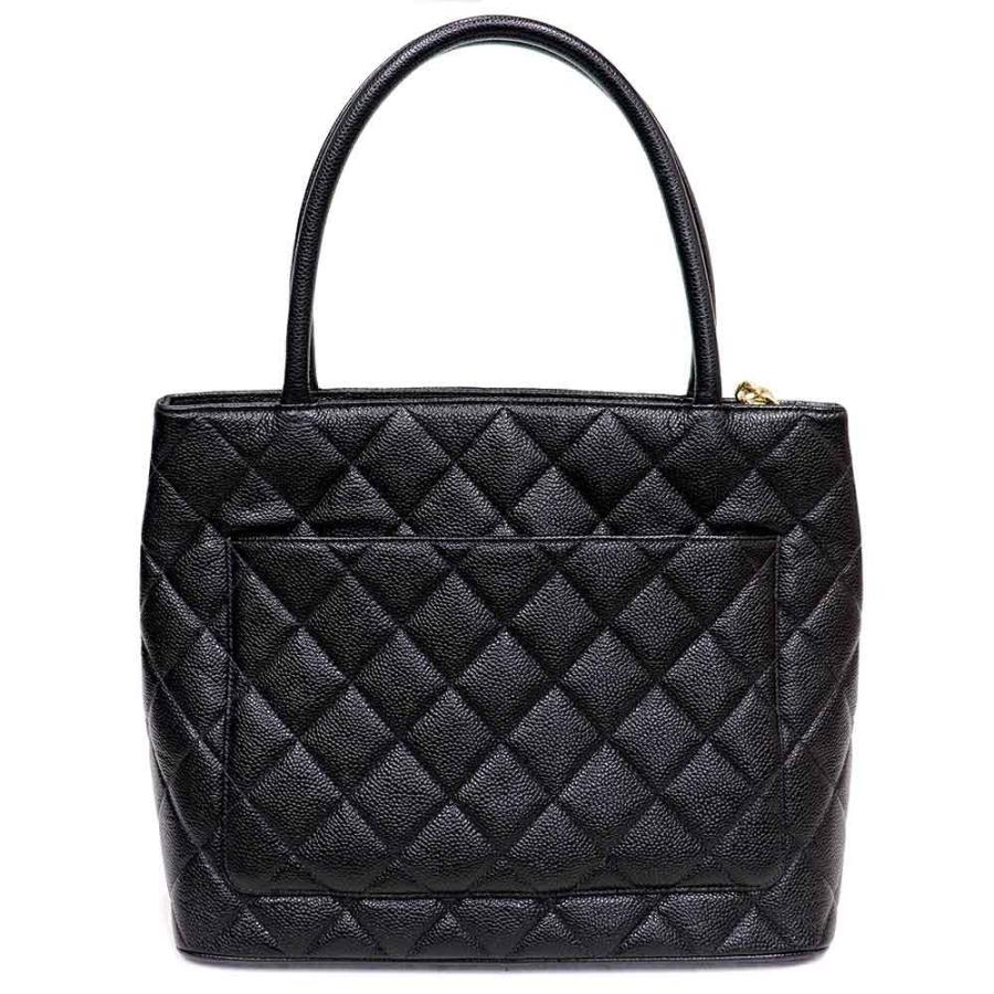 シャネル CHANEL 復刻 トートバッグ 1804 黒 ブラック キャビアスキン シャネル CHANEL 復刻 トートバッグ 1804 黒 ブラック キャビアスキン