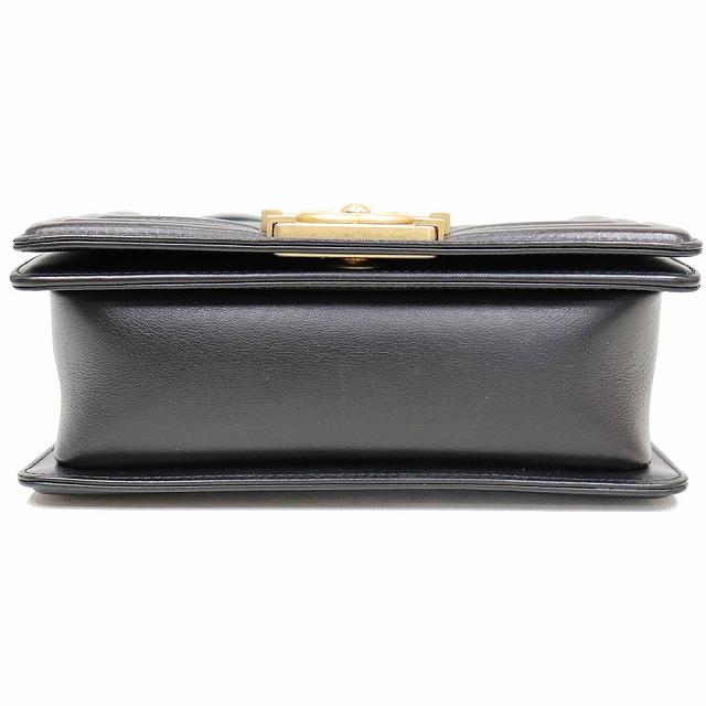 BOY CHANEL シャネル ボーイ チェーン ショルダー バッグ 黒 BOY CHANEL シャネル ボーイ チェーン ショルダー バッグ 黒