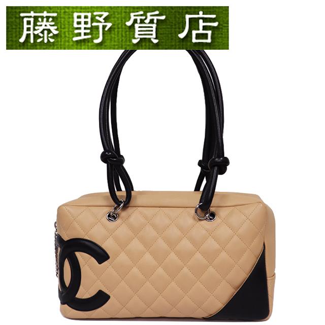 CAMBON シャネル CHANEL カンボン ライン ボーリング バッグ 