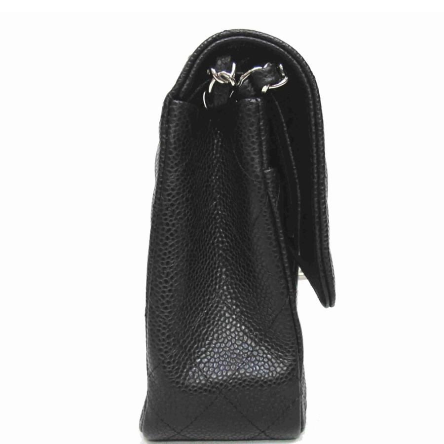 シャネル CHANEL マトラッセ25 A01112 11番台 ブラック シルバー金具 キャビア レディース ショルダーバッグ シャネル CHANEL マトラッセ25 A01112 ブラック シルバー金具 キャビア